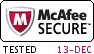 McAfee Secure sites help keep you safe from identity theft, credit card fraud, spyware, spam, viruses and online scams